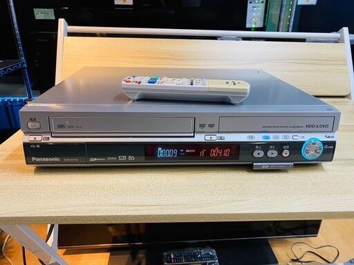 #1035　Panasonic　DVD/VHSレコーダー　2006年製　DMR-EH73V　送料A　札幌　プラクラ南9条店　カード決済可能