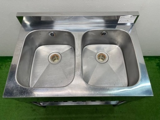 アズマ/azuma 業務用 ステンレス 2槽シンク流し台 店舗 飲食店