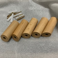 【ネット決済】木のデザイン　フック　ハンガー掛け　整理用品　5個セット