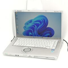 日本製 新品SSD 15.6型 ノートパソコン Panasonic CF-B11AWDCS 中古美品 第3世代 Core i5 8GB DVD 無線 Windows11 Office 日本製 新品SSD 15.6型 ノートパソコン Panasonic CF-B11AWDCS 中古