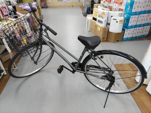 J067☆使用感有り☆軽快自転車☆FLUTE☆変速なし☆LEDダイナモ☆27