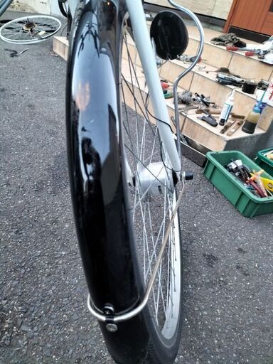 売約済みです。【札幌市内、石狩市役所ぐらい配達無料】【防犯登録料込】美品中古車　MONTANACLASIC　ＢＡＡ車　２６インチ　６段切り換え　LEDオートライト 売約済みです。【札幌市内、石狩市役所ぐらい配達無料】【防犯登録料込