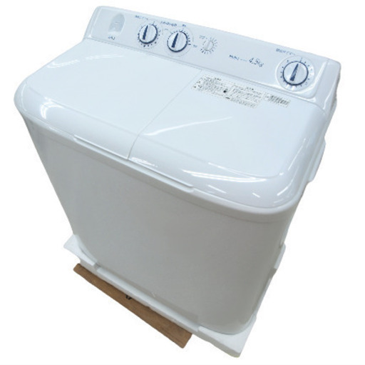 未使用　ハイアール　4.5kg　二槽式洗濯機　JW-W45F(W)