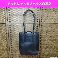 COACH 9422 レザートートバッグ ブラック オールドコー...