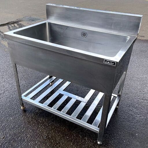 ヒグチ 業務用 1槽 ステンレス シンク 厨房機器 店舗用品 流し台 札幌市東区 ヒグチ 業務用 1槽 ステンレス シンク 厨房機器 店舗用品 流し台 札幌