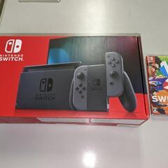 Nintendo　Switch　グレー　＋　ソフト１本