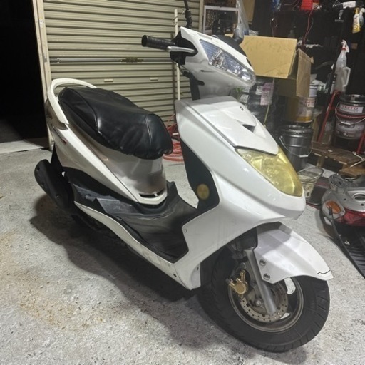 シグナスZ✨新品バッテリー✨セル1発‼️エンジン、灯火類OK‼️レストアベース✨