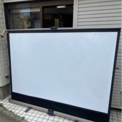 UCHIDA 大型スクリーン KFU-100V ウチダ プロジェ...