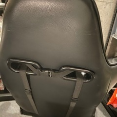 【美品】ゲーミングチェア（ブラック）GT Racing