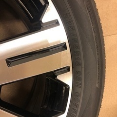新型デリカD5 純正ホイール、タイヤ　ナット付き