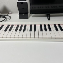 longeye FOLD 折りたたみ電子ピアノ 88鍵盤ホワイト