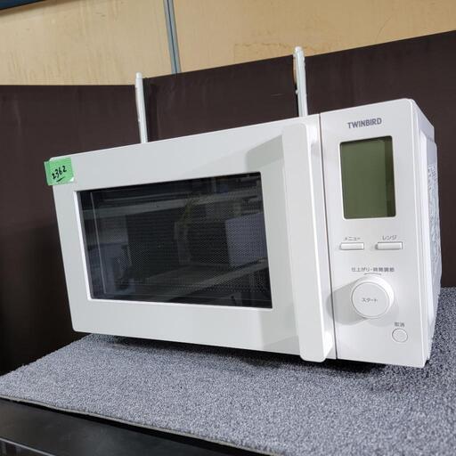 ‍♂️h1103売約済み❌2362‼️設置まで無料‼️最新2021年製✨TWINBIRD センサー付きフラット単機能 電子レンジ