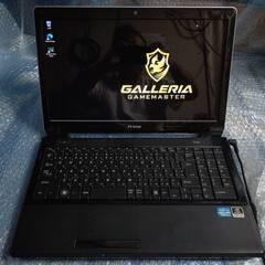 ゲーミングノート GALLERIA改12 Core i7 SSD GeForce GTX540M Win11