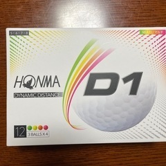 本間ゴルフ HONMA ゴルフボール D1 2020年モデル