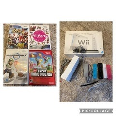 Wii 本体　ソフト4本セット