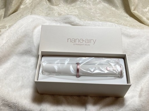 新品★nano airy ナノエアリー　コードレス　ストレートアイロン