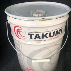 レア缶 TAKUMI オイル ペール缶 20L 用途は色々
