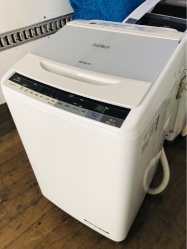 配送可能　日立 ビートウォッシュ BW-100WVE3（ホワイト）［エディオンオリジナルモデル］ 洗濯機