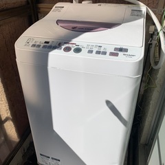 【ネット決済】シャープ　タテ型洗濯乾燥機 ★ES-TG60L-P 