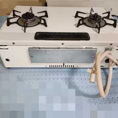 Rinnai リンナイ ガステーブル RTS61AWK15R ガスコンロ 都市ガス用 右強火 ガスホース付 