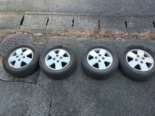 SUZUKI スズキ エブリイ ワゴン DA62W 純正 アルミ ホイール 165/65 R13 13インチ 中古品 タイヤ溝無し