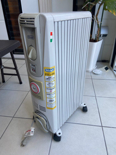 じんわり暖かいデロンギのオイルヒーター