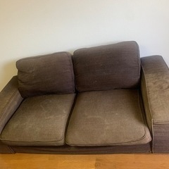 2人掛けソファー　IKEA   値引きしました！！
