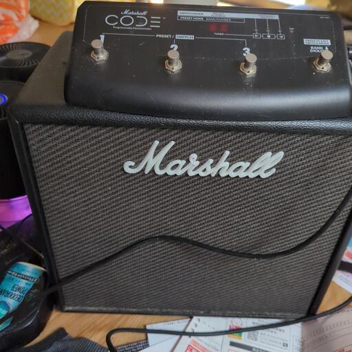 Marshall マーシャル ギターアンプ Code50 専用フットペダル付き