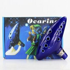 【新品】オカリナ ブルー 12穴  ゼルダの伝説 レプリカ