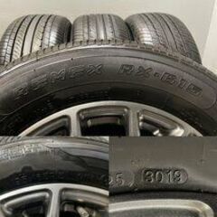 【NANKANG REMEX RX-615 195/65R15】夏タイヤ【Verthandi 15インチ 6J5HPCD114.3+50】19年製 ヴォクシー ノア等　(MTA356) クレジットカード QRコード決済可能