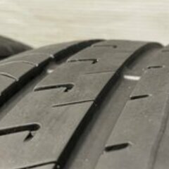 DUNLOP VEURO VE303 235/50R18 18インチ 夏タイヤ 4本 2017年製 バリ溝 アルファード ヴェルファイア レクサスLS等　(VTM639) クレジットカード QRコード決済可能