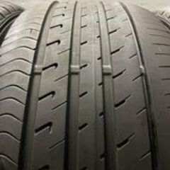 DUNLOP VEURO VE303 235/50R18 18インチ 夏タイヤ 4本 2017年製 バリ溝 アルファード ヴェルファイア レクサスLS等　(VTM639) クレジットカード QRコード決済可能