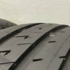 DUNLOP VEURO VE303 235/50R18 18インチ 夏タイヤ 4本 2017年製 バリ溝 アルファード ヴェルファイア レクサスLS等　(VTM639) クレジットカード QRコード決済可能