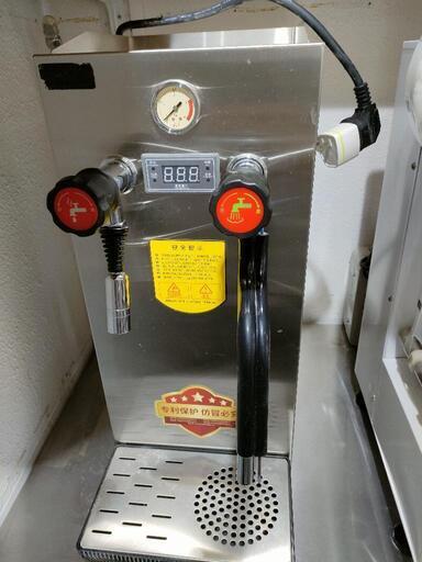 蒸気ドリンク加熱機