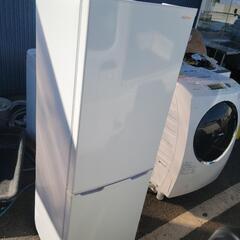新商品】アイリスオーヤマ 162L 直冷式2ドア冷蔵庫 AF162-W 中古