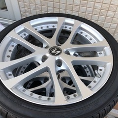 225/40r18 タイヤ　ホイール　セット