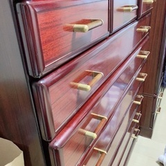 39,800円　高級総桐だんす　チェスト　衣類引き出し収納家具