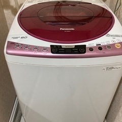 パナソニック洗濯機8kg、日立冷蔵庫265L