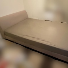 ファブリックベッドフレーム　セミダブル