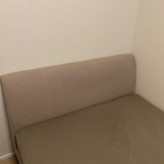 ファブリックベッドフレーム　セミダブル