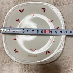 モリハナエ　菓子皿 ケーキ皿　4枚セット【used】