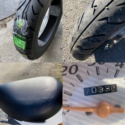 ☆レッツ5G.低燃費FIモデル☆バッテリー・タイヤ・シートなど新品交換^_