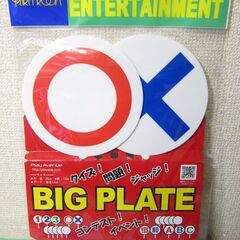 ○×プレート☆BIG PLATE 2枚入×5セット プレイアベニ...