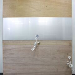 IDC大塚/パモウナ キッチンボード 幅140 上段ソフトクローズ/下段全ブル ダイヤモンドハイグロス ホワイト 中古家具 店頭引取歓迎 R6602)