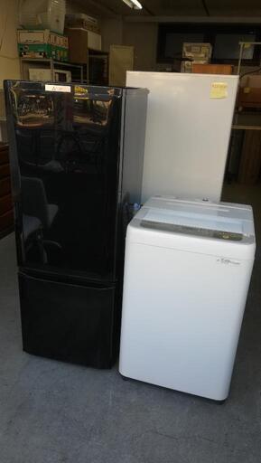 セット737⭐三菱冷蔵庫168L＋パナソニック洗濯機５kg