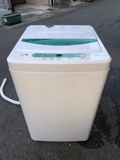 1台限りの大特価早い者勝ち勝ち4.5kg 洗濯機　ヤマダオリジナル