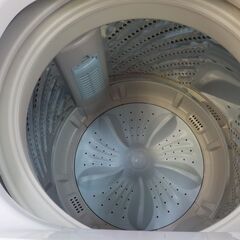 ID128736　7.5k洗濯機　ハイセンス　2019年製　キズ有