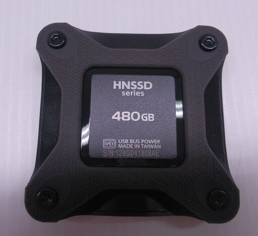 I・O DATA 480GB ポータブルSSD HNSSD-480BK
