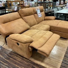 C1＊474[ご来店頂ける方限定]電動リクライニングカウチソファー