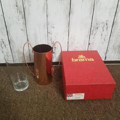 brama 花瓶　MADE IN ENGLAND　銅製　